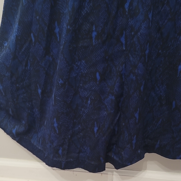 Banana Republic Elegant Navy Long Sleeve Dress - Picture 5 of 6